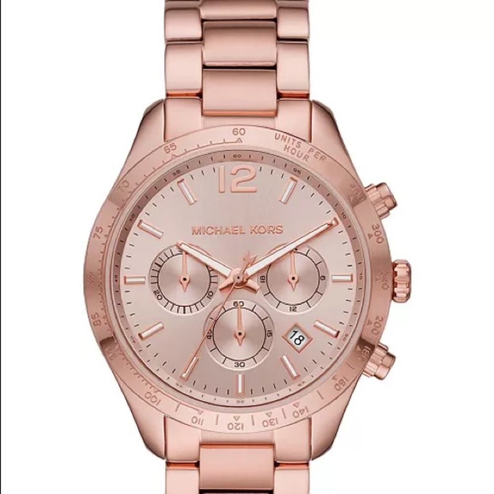 Michael Kors Rose Gold Chronograph